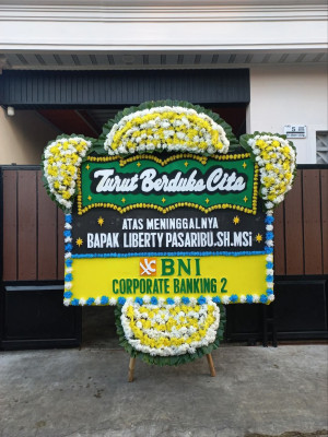 Papan Bunga Duka di Hoat Sorbay