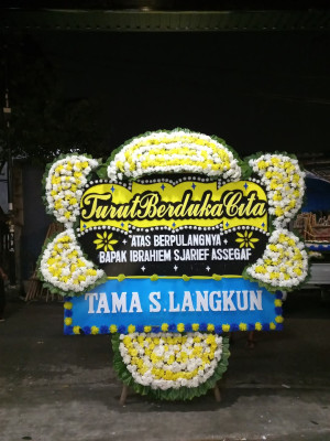 Papan Bunga Duka di Hoat Sorbay